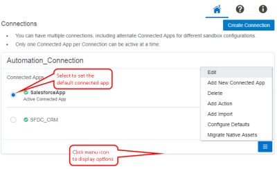 An image of the Connections Configuration window.